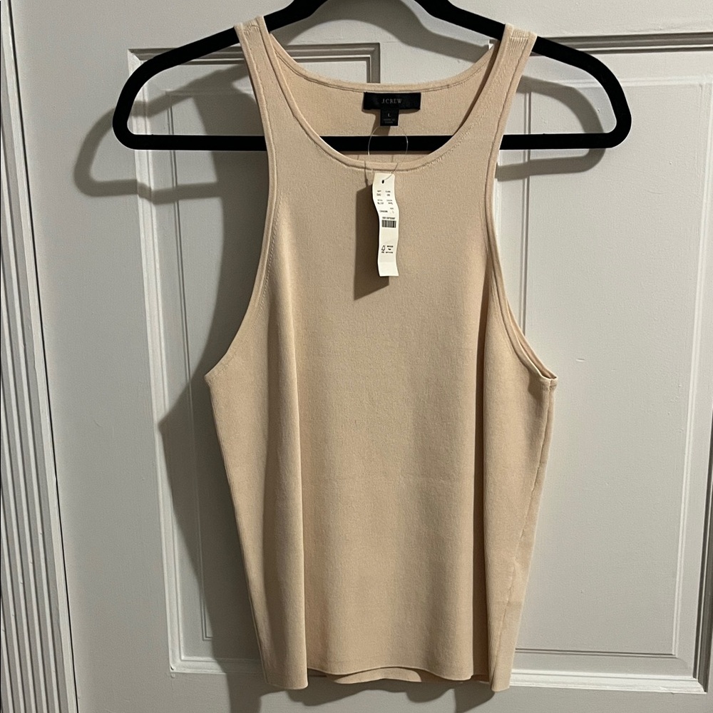 J. Crew Women's Beige Tank Top